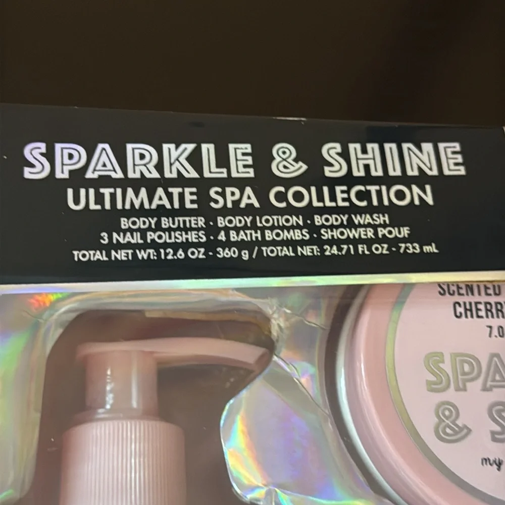 Sparkle & Shine Ultimate Spa Collection Play Spa kids 8+ New in box